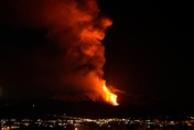colata di lava, eruzione notturna del 13 gennaio 2011 